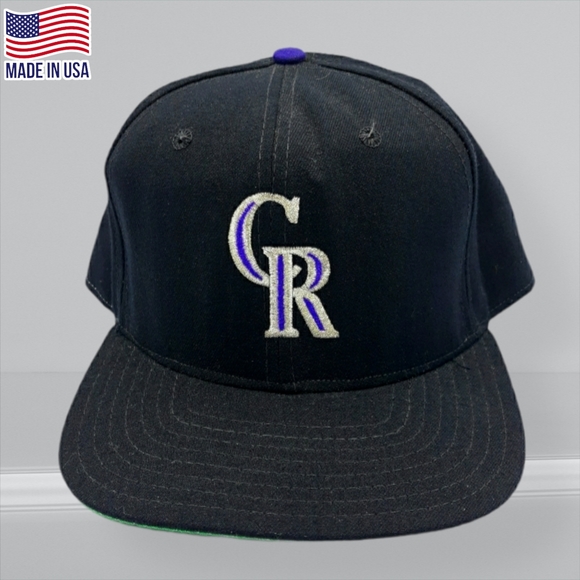 New Era Other - 🔥VTG 90's Colorado Rockies New Era Snapback🔥